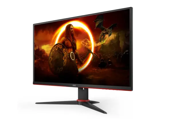 AOC Gaming Q27G2EBK - G2 SeriesLED monitor gaming 27'' 2560 x 1440 QHD @ 155 Hz VA 250 cdm˛ 3000:1 1 ms 2xHDMI DisplayPort black red ( Q27G2