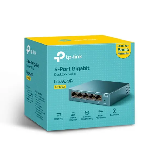 Svič 101001000 5-port TP-LINK LS105G