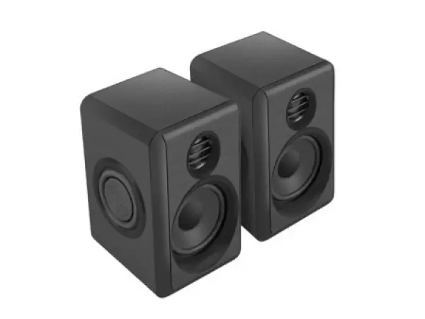 LYNX, Stereo Speakers 2.0, 6W RMS, USB power, 3.5mm Connector, Black ( NGL-1230 ) 