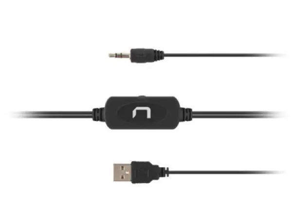 LYNX, Stereo Speakers 2.0, 6W RMS, USB power, 3.5mm Connector, Black ( NGL-1230 ) 