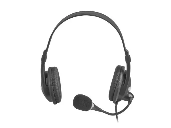 DRONE, Stereo Headset with Volume Control, USB, Black ( NSL-1692 ) 