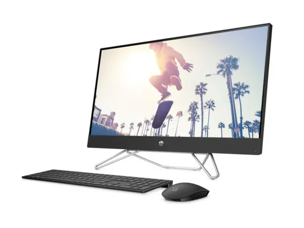 HP All-in-One 27-cb1001ny, AMD Ryzen 7 5800U, 16GB DDR4-3200 RAM, 1TB PCIe NVMe M.2 SSD, 27'' IPS AG  FHD 1920x1080, AMD Radeon Graphics, 2 