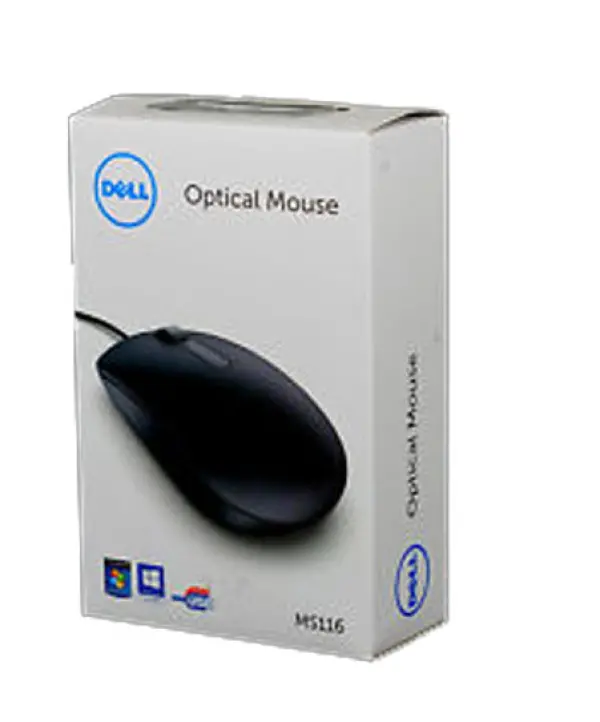DELL MS116 USB Optical crni miš 