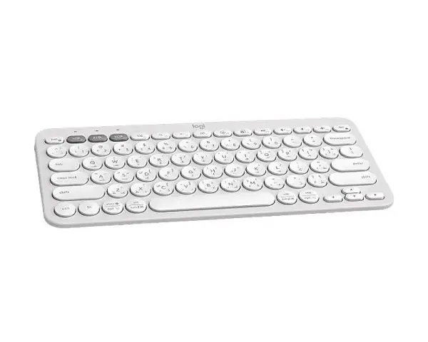 Logitech K380s Pebble Keys 2 Tonal White