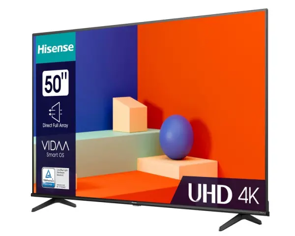 Televizor Hisense H50A6K Smart, LED, 4K UHD, 50''(127cm), DVB T-C-T2-S2