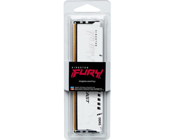 KINGSTON DIMM DDR5 16GB 5600MTs KF556C40BW-16 FURY Beast White 