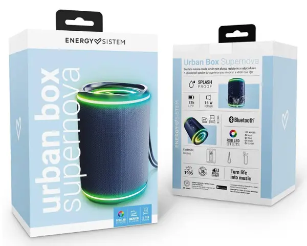 ENERGY SISTEM Urban Box Blue Supernova portable zvučnik plavi 