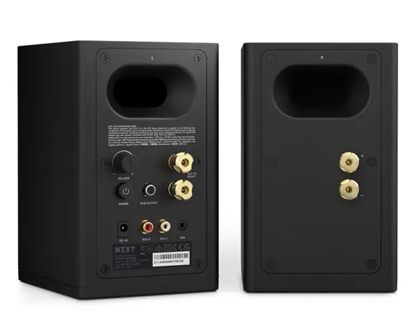 NZXT Gaming Speakers 3'' Black V2 zvučnici crni (AP-SPKB2-EU) 