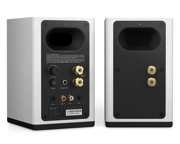 NZXT Gaming Speakers 3'' White V2 zvučnici beli (AP-SPKW2-EU) 