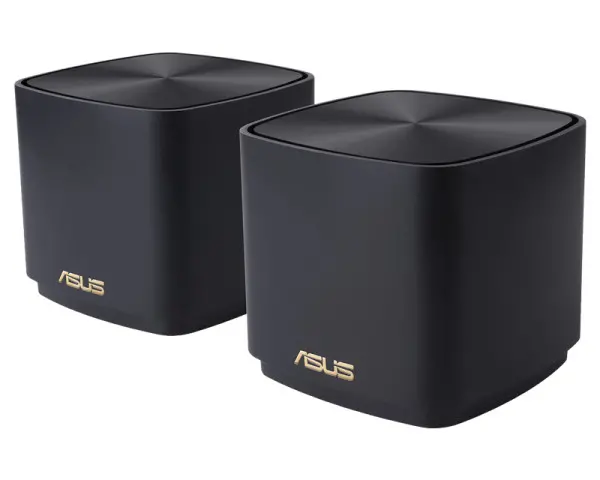 ASUS ZenWiFi XD4 PLUS (B-2-PK) WiFi 6 mesh router crni 