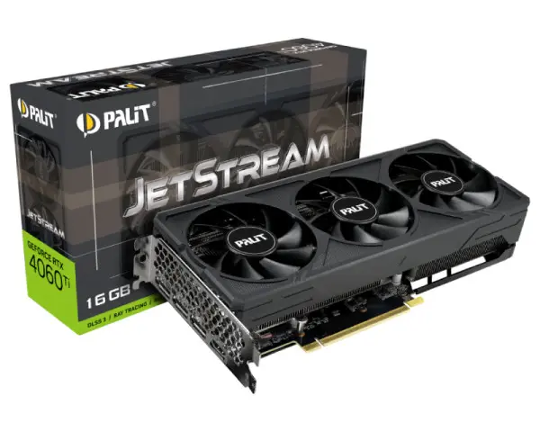 SVGA Palit Geforce RTX4060-Ti JetStream 16GB GDDR6X
