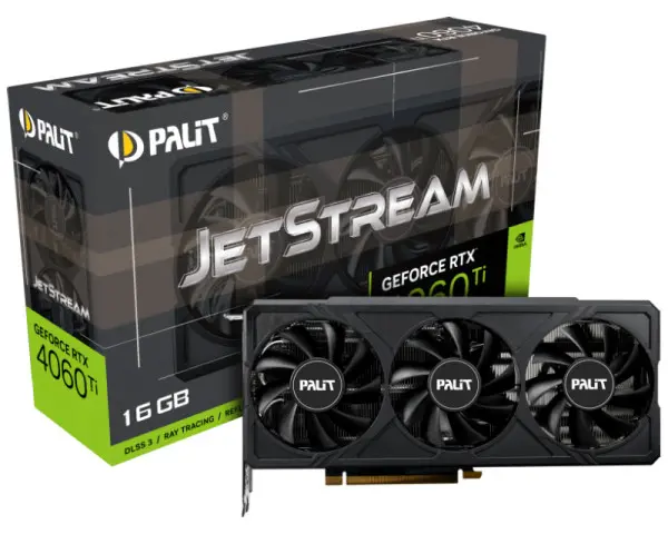 SVGA Palit Geforce RTX4060-Ti JetStream 16GB GDDR6X