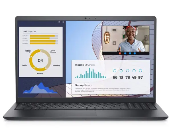 DELL Vostro 3535 15.6'' FHD 120Hz AMD Ryzen 7 7730U 16GB 512GB SSD Ubuntu 