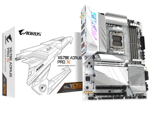 Matična ploča AM5 Gigabyte X670E AORUS PRO X