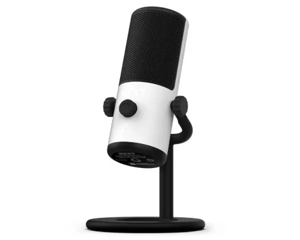 NZXT Capsule Mini žični USB mikrofon beli (AP-WMMIC-W1) 