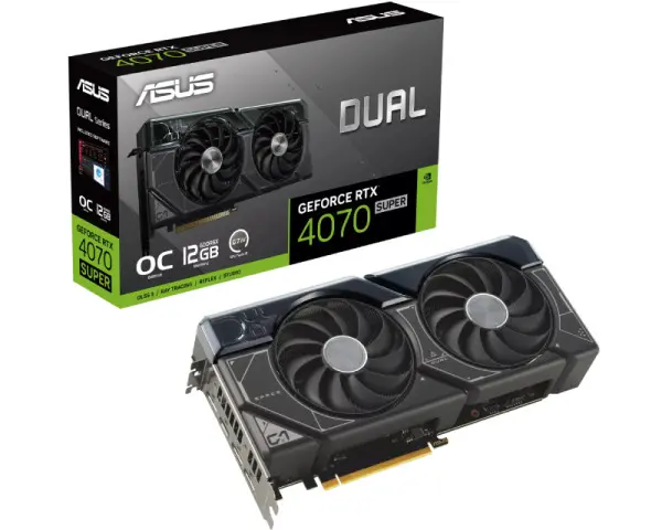 ASUS nVidia GeForce RTX 4070 SUPER 12GB 192bit DUAL-RTX4070S-O12G grafička karta