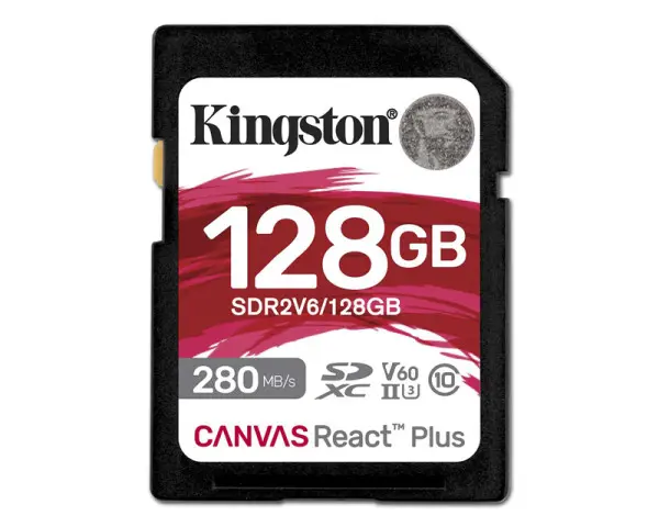 KINGSTON Memorijska kartica SDR2V6128GB 128GB SDXC UHS-II 280R150W U3 V60 