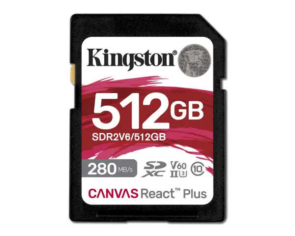 KINGSTON Memorijska kartica SDR2V6512GB 512GB SDXC UHS-II 280R150W U3 V60 
