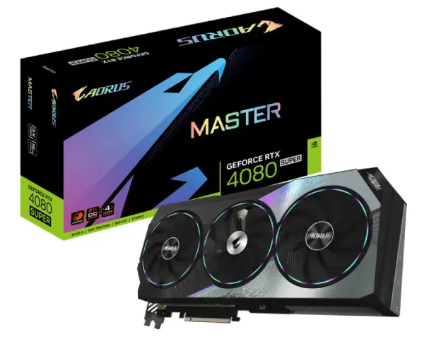 GIGABYTE nVidia GeForce RTX 4080 SUPER MASTER 16GB GV-N408SAORUS M-16GD grafička karta