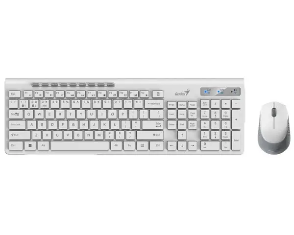 Genius SlimStar 8230,White,SER,BT2.4GHz