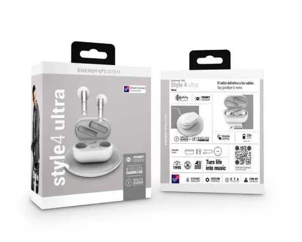 ENERGY SISTEM Style 4 Ultra Moon True Wireless slušalice bele 