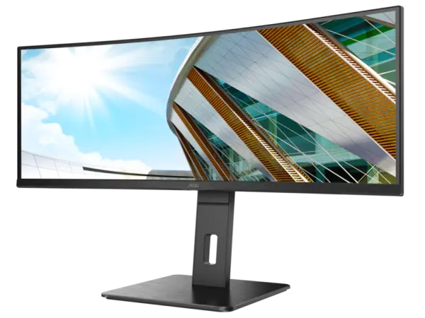 Monitor AOC CU34P2A 34''VA,zakrivljen,21:93440x1440100Hz4ms GtGHDMIx2,DP,USBvisinaVESAcrna' ( 'CU34P2A' ) 
