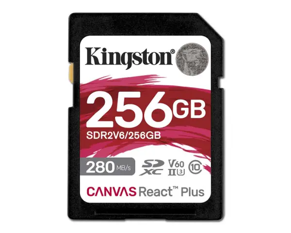 KINGSTON Memorijska kartica SDR2V6256GB 256GB SDXC UHS-II 280R150W U3 V60 