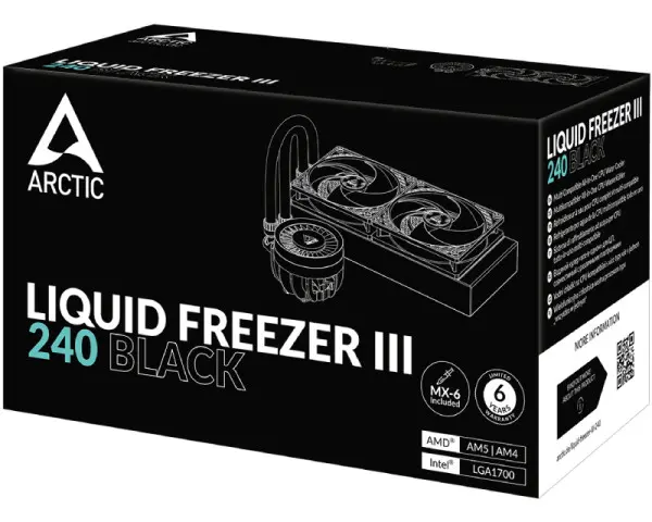 ARCTIC Liquid Freezer III 240 Black vodeno hlađenje (ACFRE00134A) 