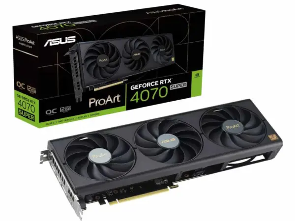 Grafička karta ASUS PROART-RTX4070S-O12G NVD12GBGDDR6X192bitcrna' ( 'PROART-RTX4070S-O12' ) 