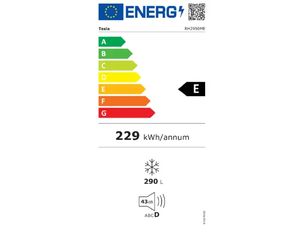 Zamrzivač Tesla RH2950ME