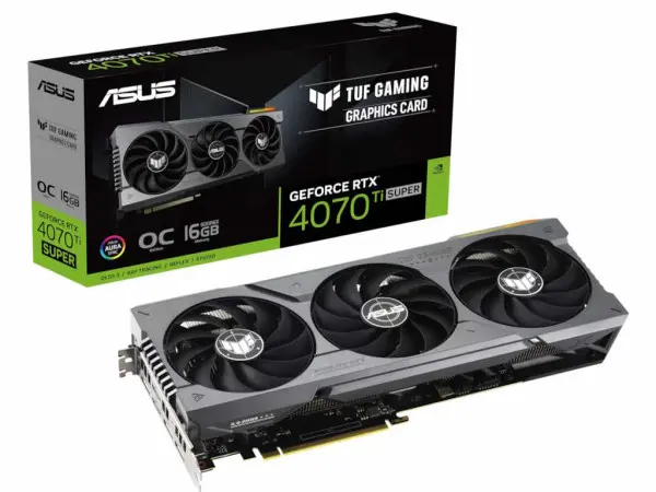 Grafička karta ASUS TUF-RTX4070TIS-O16G-GAMING NVD16GBGDDR6X256bitcrna' ( 'T-RTX4070TIS-O16G-G' ) 
