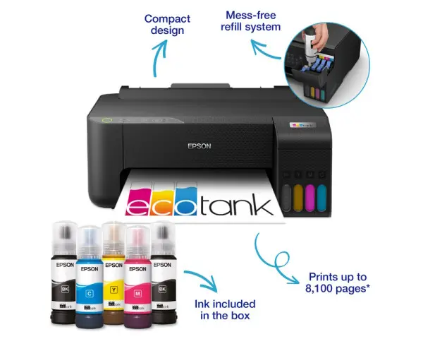 EPSON L1270 EcoTank ITS wireless (4 boje) inkjet štampač 