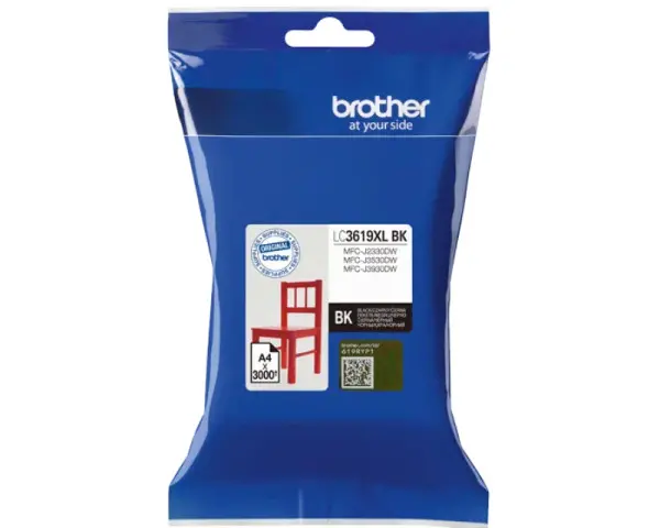 BROTHER Ink kertridž-BK 3000 (LC3619XLBK) 