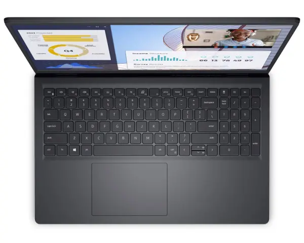 DELL Vostro 3535 15.6 inch FHD 120Hz AMD Ryzen 3 7330U 16GB 256GB SSD Backlit FP Win11Pro laptop 