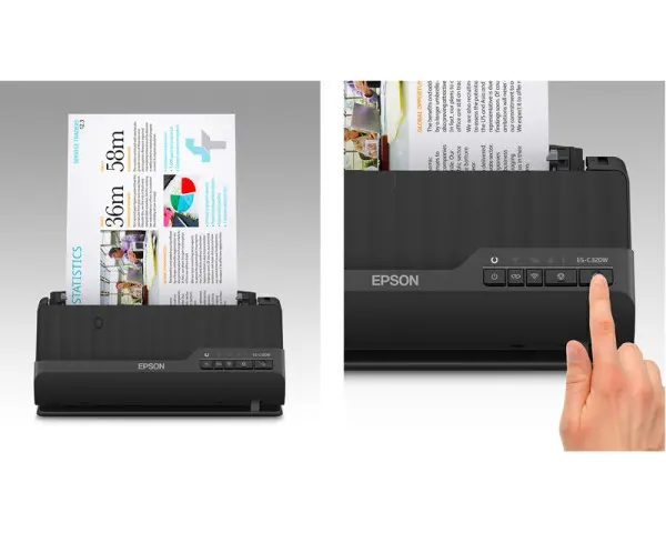 EPSON ES-C320W A4 Wi-Fi skener 