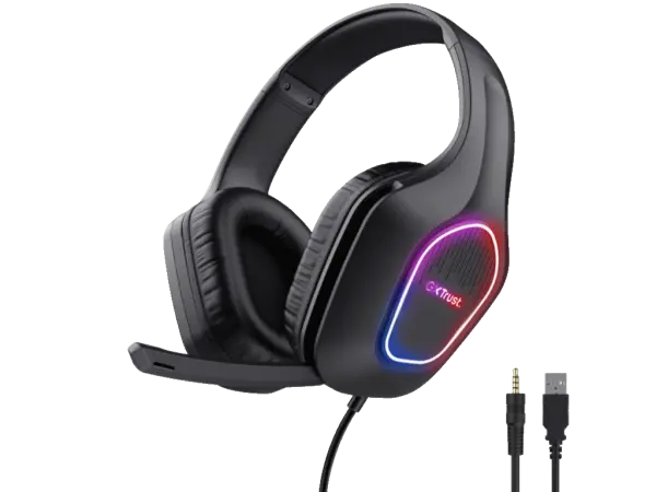 GXT416 ZIROX LED HEADSET BLK' ( '25331' ) 