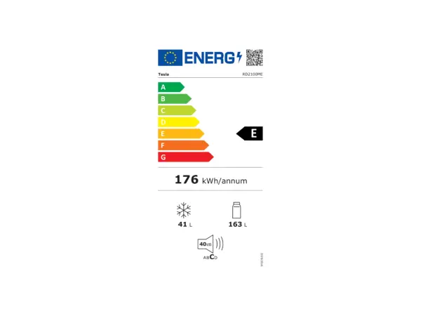 Frižider TESLA RD2100ME dvoje vrataručno otapanjeE168+42L143x55x55cmbela' ( 'RD2100ME' ) 