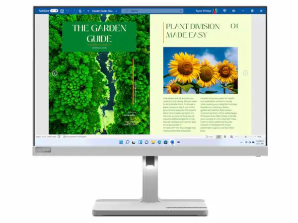 Monitor LENOVO L24m-40 23.8''IPS1920x10804ms100HzUSB, HDMISwivel, Pivot, Heightzvučnicisiva' ( '67A9UAC3EU' ) 