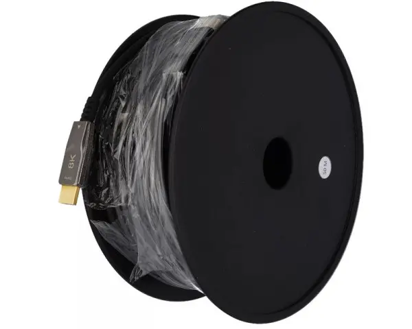 E-GREEN AOC Opticki Kabl HDMI 2.1 MM 50m crni 8K60Hz 48 Gbp 