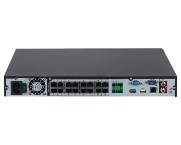 DAHUA NVR4216-16P-4KS3 16-kanalni 1U 16PoE lite network DVR 