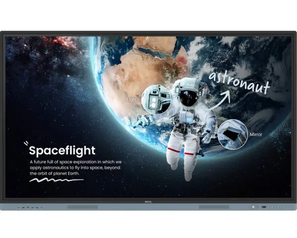 BENQ 65'' RM6504 4K UHD IPS LED 450 nita Interactive Display 