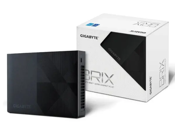 GIGABYTE GB-BNi3-N305 BRIX Mini PC Intel i3 N305 up to 3.80 GHz 