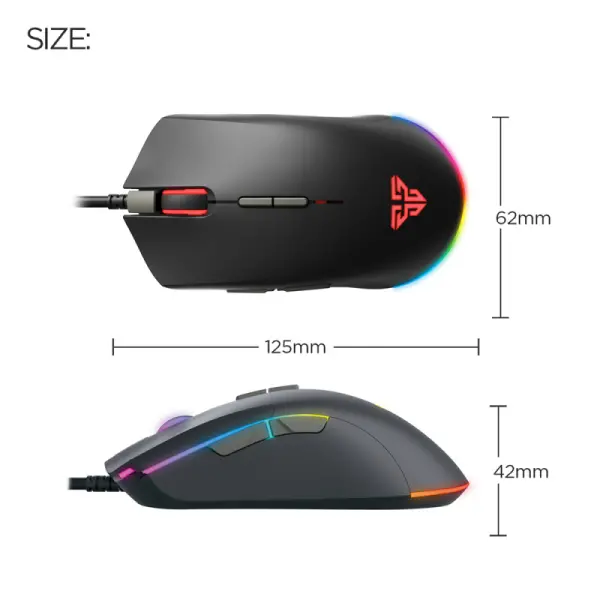 FANTECH Miš Gaming X17 Blake (Crna)