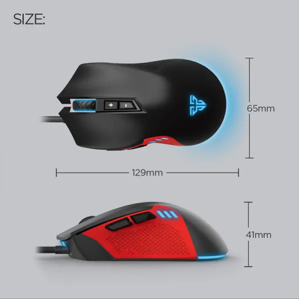 Mis Gaming Fantech X15 Phantom crni