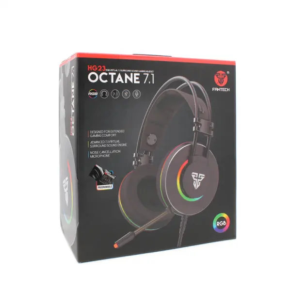 Slušalice sa mikrofonom Fantech HG23 Octane 7.1 crne