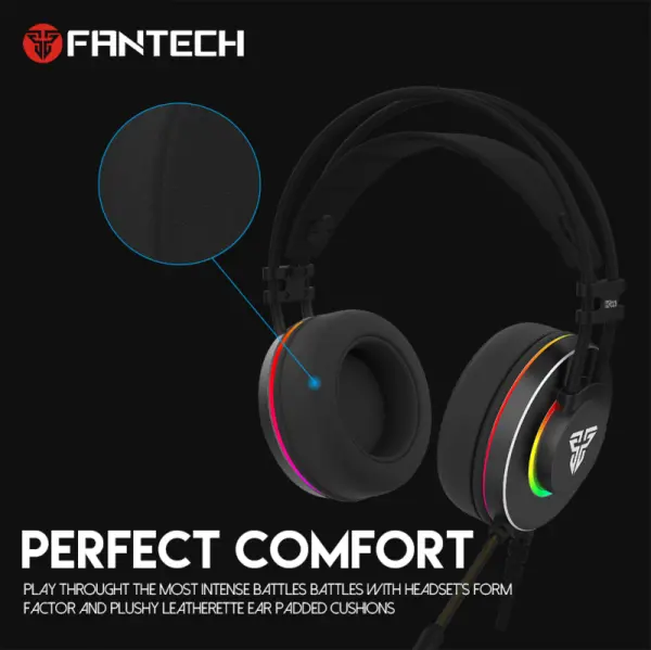 Slušalice sa mikrofonom Fantech HG23 Octane 7.1 crne