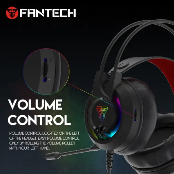 Slušalice sa mikrofonom Fantech HG20 Chief II Crne