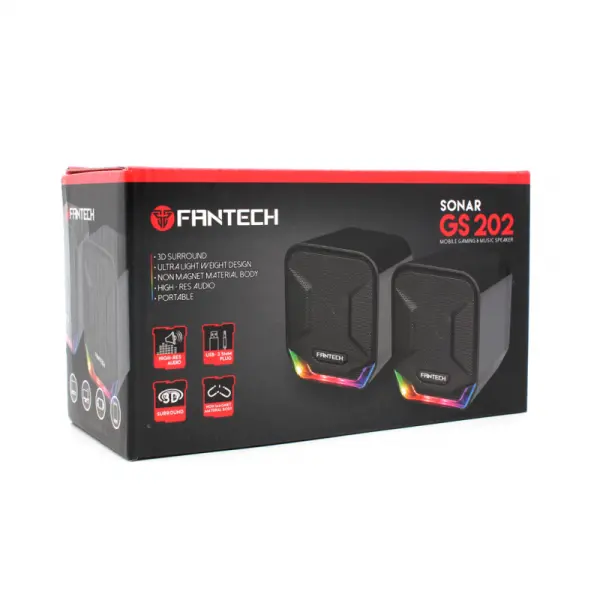 Laptop zvucnici Fantech GS202 Sonar crni