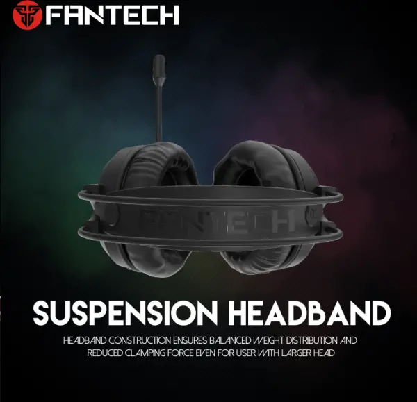 Slušalice sa mikrofonom Fantech HG20 Chief II Crne