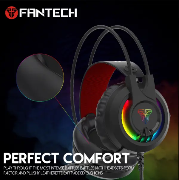 Slušalice sa mikrofonom Fantech HG20 Chief II Crne